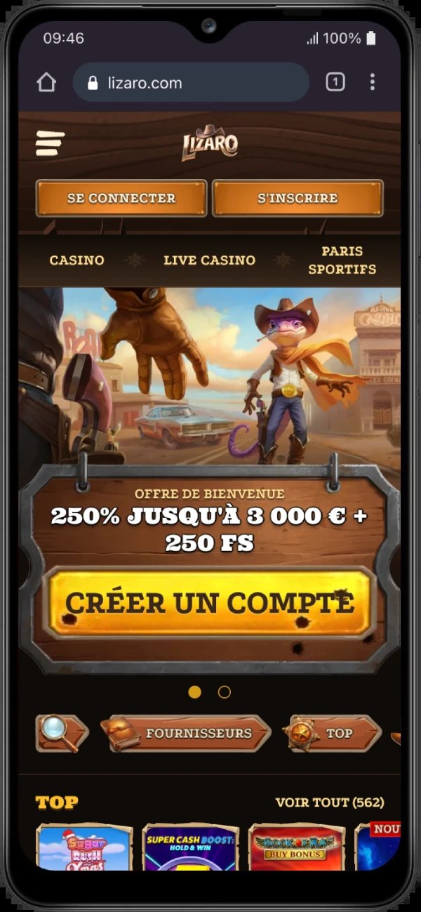 En savoir plus sur lizaro casino login